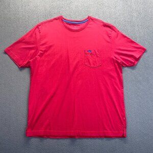 Tommy Bahama Men's sports Red shirt Short Sleeve Size Large